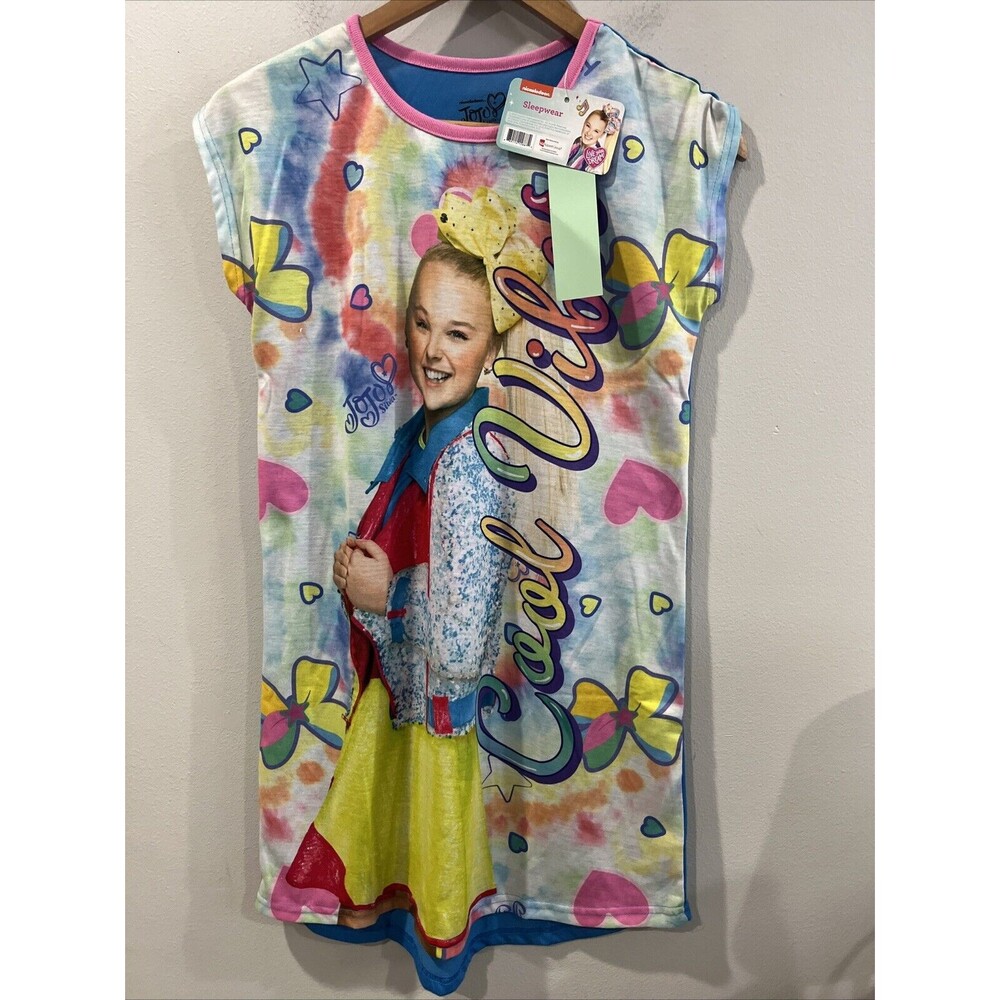Nickelodeon Jojo‎ Siwa Nightgown Size 10/12